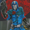 Cobra Commander Diamond Painting