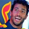 Daniel Ricciardo Diamond Painting