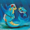 Dragon Mermaid Diamond Painting