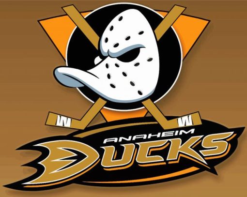 Ducks Nhl Logo Diamond Painting