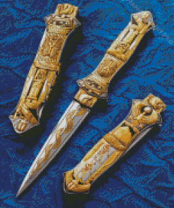 Egyptian Knives Diamond Painting