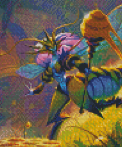 Fantasy Queen Bee Art Diamond Painting