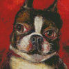 French Terrier Diamond Painting
