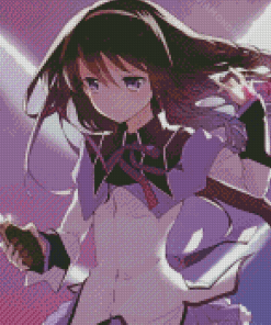 Homura Akemi Anime Diamond Painting