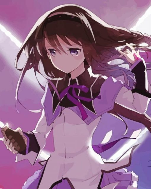 Homura Akemi Anime Diamond Painting