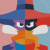 Illustration Darkwing Duck Diamond Painting