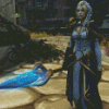 Jaina Proudmoore Warcraft Game Character Diamond Painting