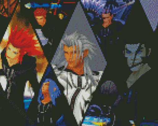 Kingdom Hearts Organization 13 Diamond Painting