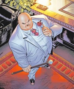 Kingpin Marvel Character Diamond Painting