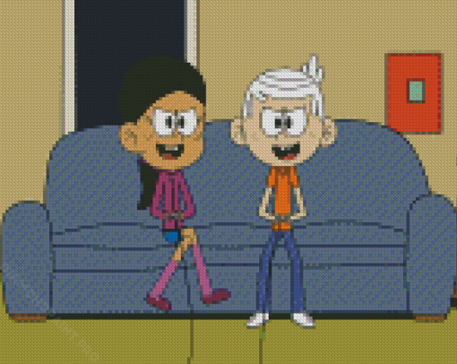 Loud House Animation Diamond Painting