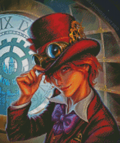 Mad Hatter Diamond Painting