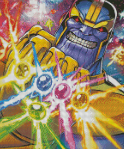 Marvel Thanos And Infinity Gauntlet Diamond Painting