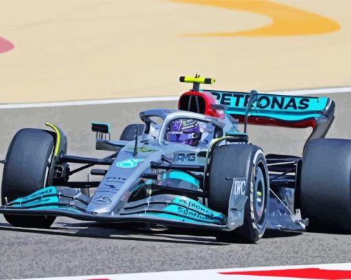 Mercedes Formula One Diamond Painting