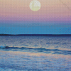 Moon And Ocean landscape Diamond Painting
