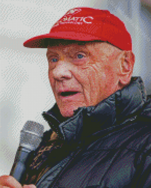 Niki Lauda Diamond Painting