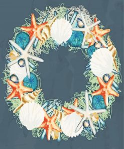 Ocean Wreaths Art Diamond Painting