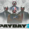 Payday 2 Poster Diamond Painting