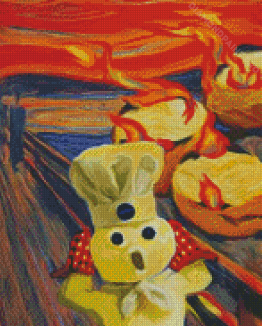 Pillsbury Boy Screaming Diamond Painting