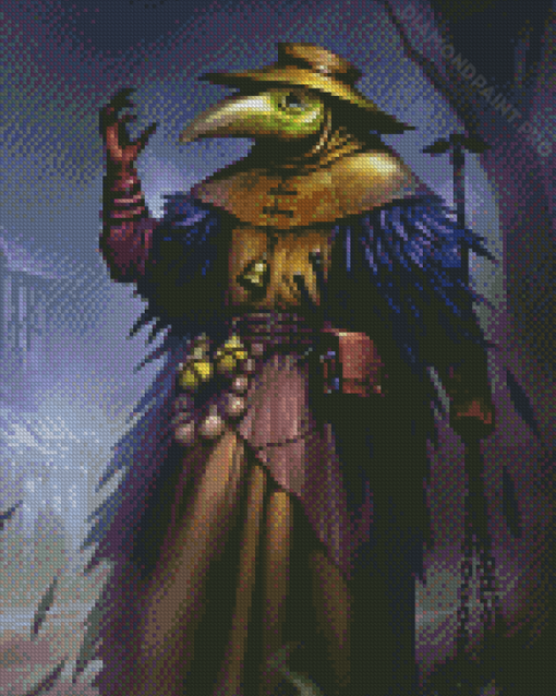 Plague Doctor Diamond Painting