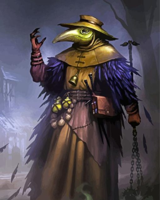 Plague Doctor Diamond Painting