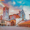 Rocca Maggiore Assisi Diamond Painting