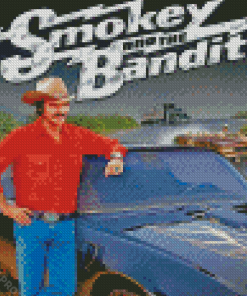 Smokey And The Bandit Movie Poster Diamond Painting