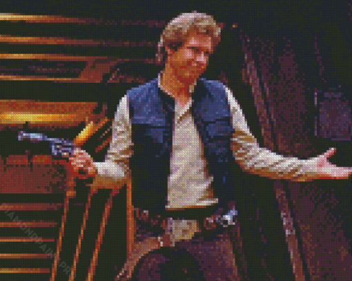 Smuggler Hans Solo Diamond Painting