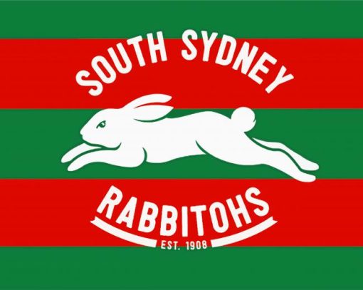 South Sydney Rabbitohs Logo Diamond Painting