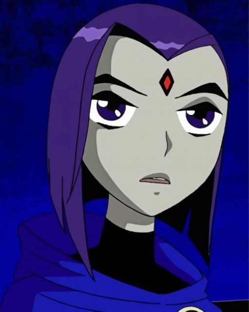 Teen Titans Raven Diamond Painting