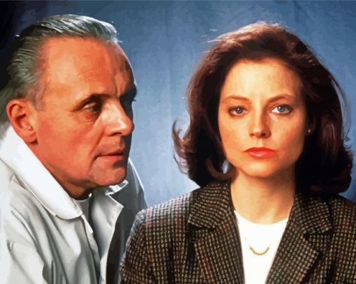 The Silence Of The Lambs Characters Diamond Painting