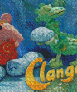 The Clangers Poster Diamond Painting