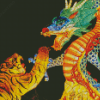 Tiger And Dragon Diamond Painting
