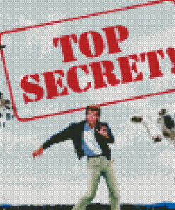 Top Secret Movie Poster Diamond Painting