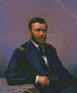 Ulysses S Grant US President Diamond Painting