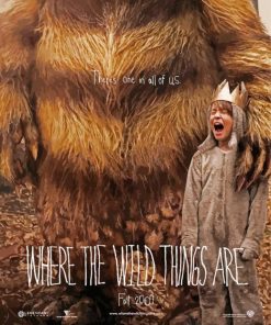 Where The Wild Things Are Movie Poster Diamond Painting