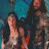 Wonder Woman And Aquaman Diamond Painting