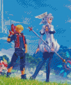 Xenoblade Characters Diamond Painting