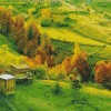 Aesthetic Country Landscape Diamond Painting