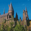 Aesthetic Harry Potter Castle Building Diamond Painting