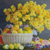 Aesthetic Flowers And Fruits Diamond Painting