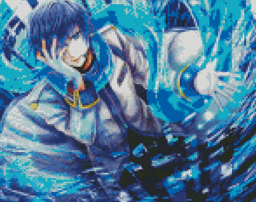 Aesthetic Kaito Vocaloid Anime Diamond Painting