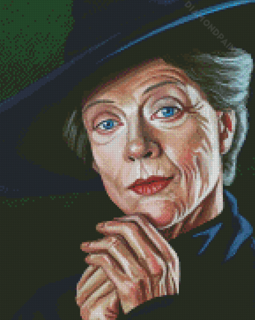 Aesthetic Minerva Mcgonagall Diamond Painting