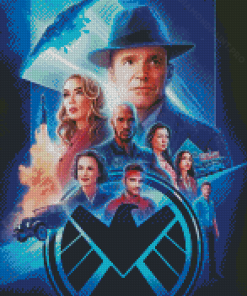 Agents Of Shield Characters Art Diamond Painting