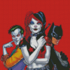 Batman Joker And Harley Quinn Diamond Painting