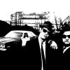 Black And White Blues Brothers Diamond Painting