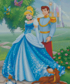 Cinderella The Her Prince Diamond Painting