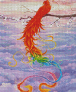 Colorful Phoenix Bird Diamond Painting