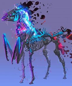 Colorful Sleipnir Horse Diamond Painting