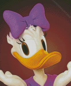Daisy Duck Diamond Painting