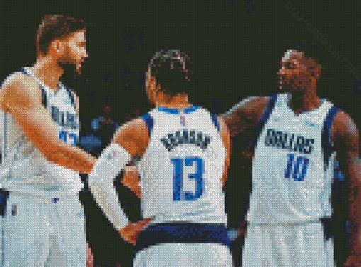 Dallas Mavericks Diamond Painting